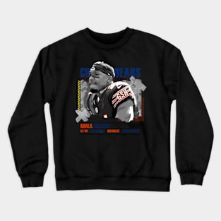 Khalil Herbert Football Tapestry 1 Crewneck Sweatshirt